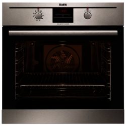 AEG BP300302KM Built-in Single Fan Oven in Stainless Steel